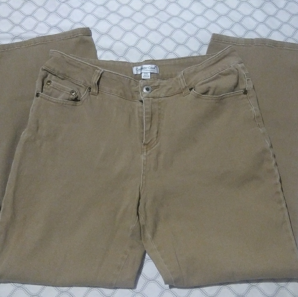 Coldwater Creek Petite Straight leg Pants